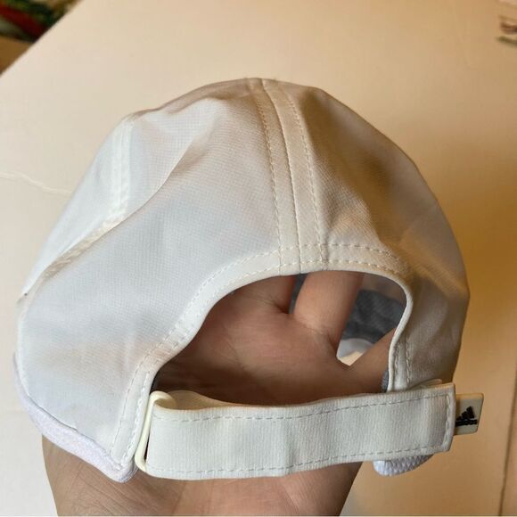 Adidas white breathable Running Heat Ready Climalite Running Cap - Picture 5 of 6